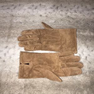 -Never Worn- Leather Gloves, Tan, Women’s XL